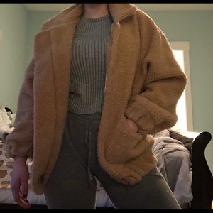 Zaful Teddy Jacket